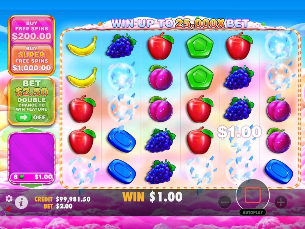 Experiencia de Sweet Bonanza dentro del casino online de Mostbet Argentina